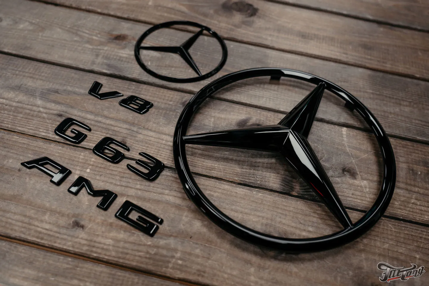 Антихром и окрас суппортов для Mercedes G-class